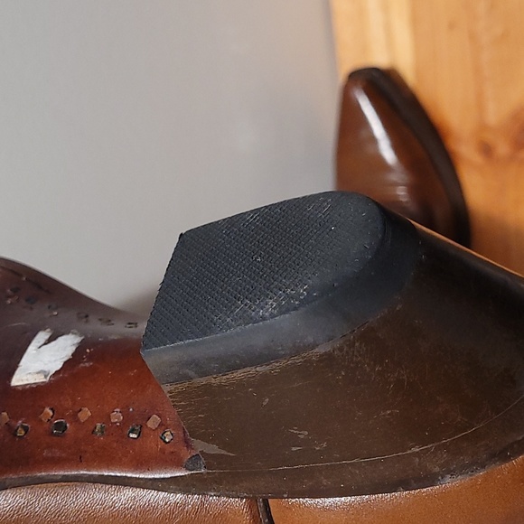 Women's Resistol Brown leather cowboy boots size 9 - Picture 6 of 15